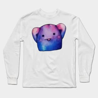 Surprised Plum Long Sleeve T-Shirt